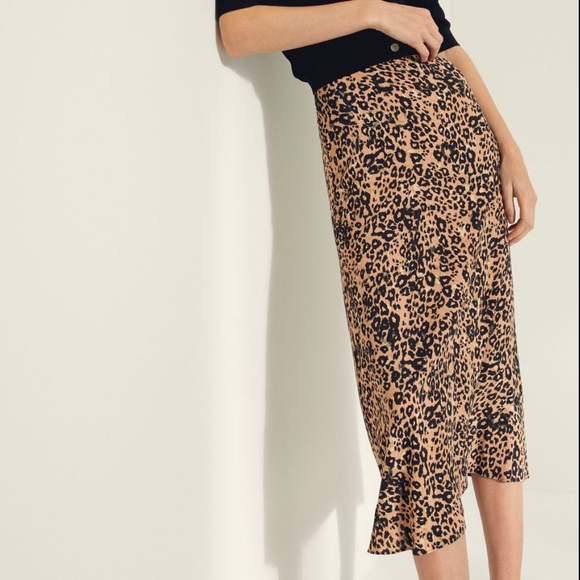Wilfred leopard midi skirt - Aritzia - Picture 1 of 6